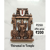Divine Lord Venkateswara Temple Arch Idol Divine Lord Venkateswara Temple Arch Idol
